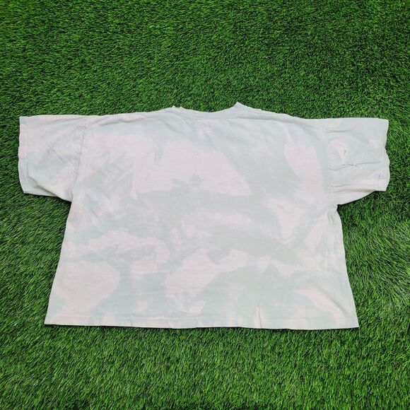 Vintage Walla-Walla Crop-Top Shirt Womens 2XL 25x20 Bleached - Picture 2 of 16